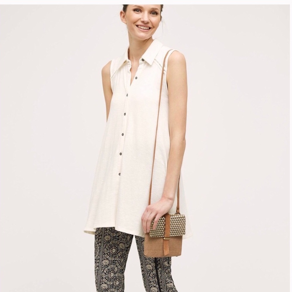 Anthropologie Everleigh Ipomoea Tunic - NWOT